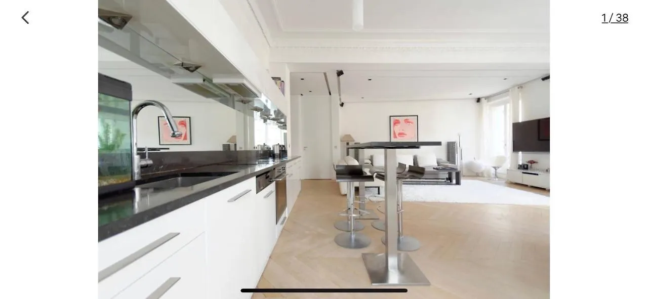 Luxe 165m2 8pers Victor Hugo Trocadero Foch Champs Elysees باريس