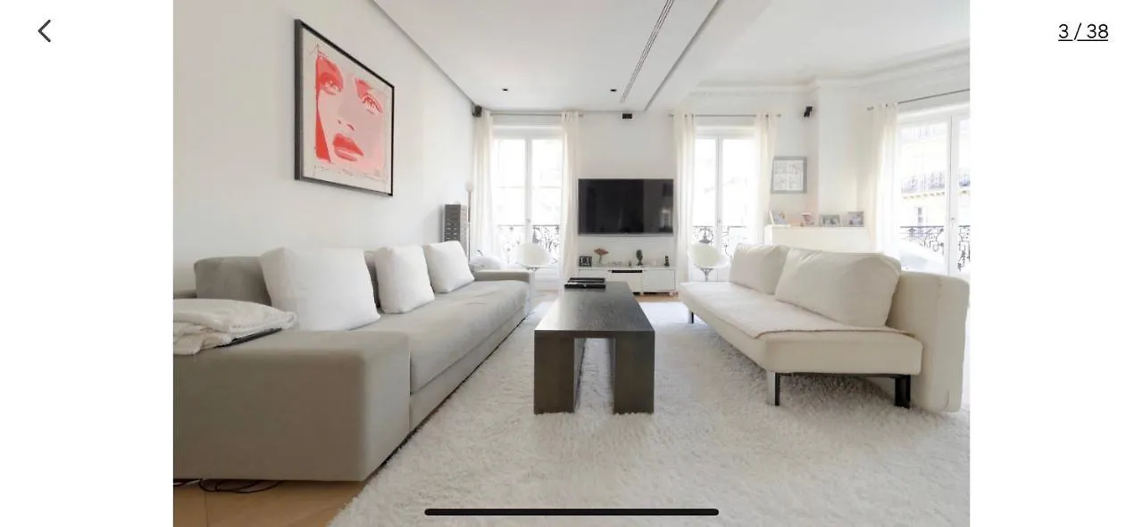 شقة Luxe 165m2 8pers Victor Hugo Trocadero Foch Champs Elysees باريس